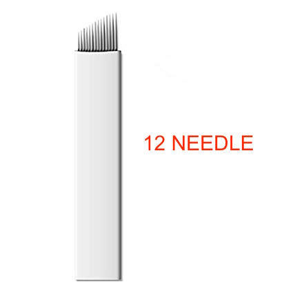 Ago 12 Punte Angolate  Per Microblading