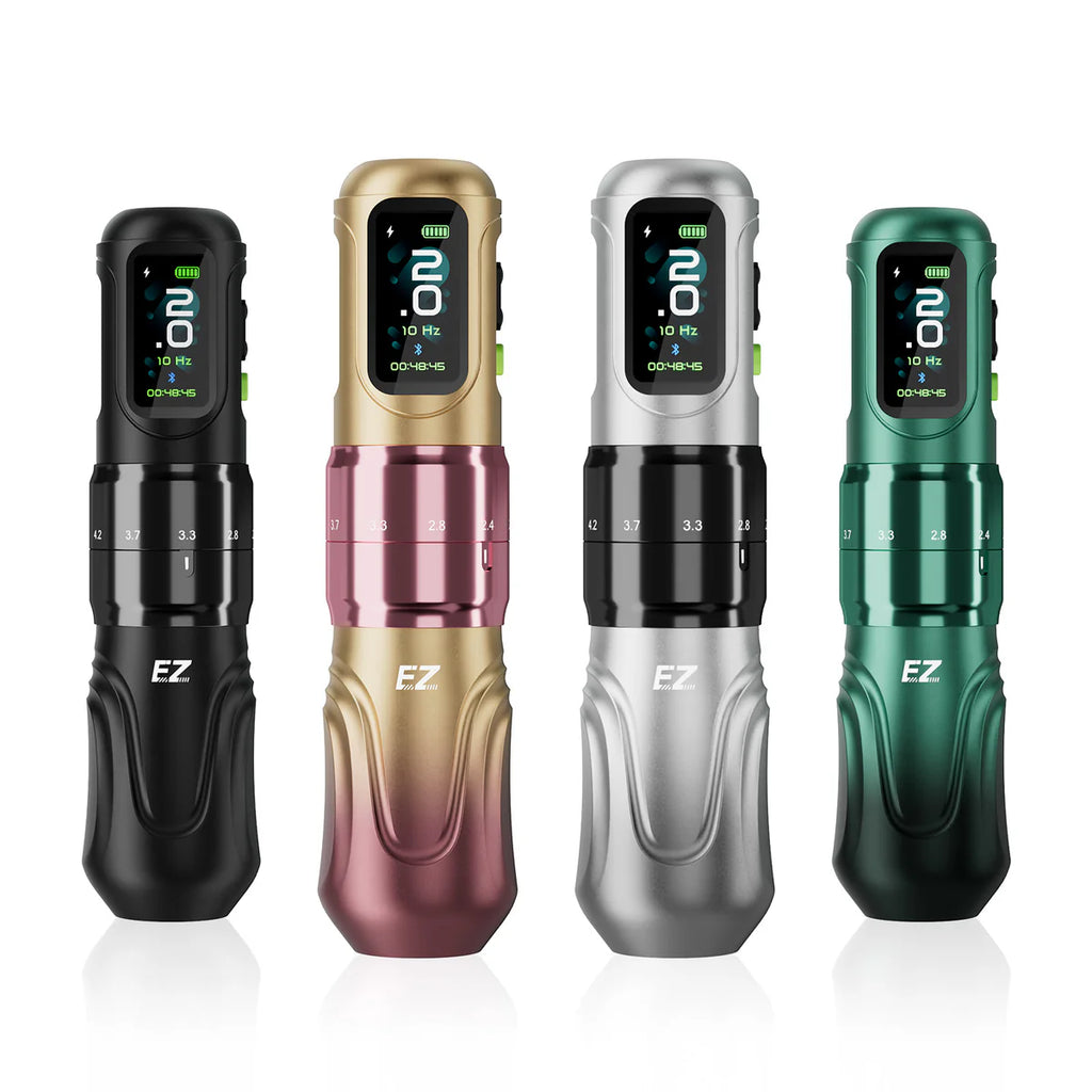 Ez P6 Duoble Motor Wireless Pen Silver  X 2 Power Bolt
