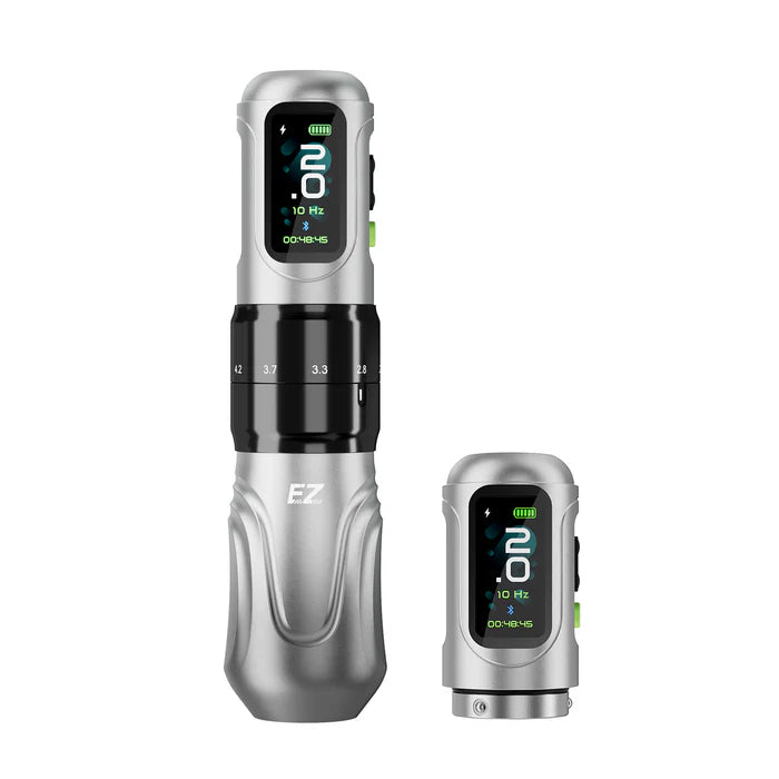 Ez P6 Duoble Motor Wireless Pen Silver  X 2 Power Bolt