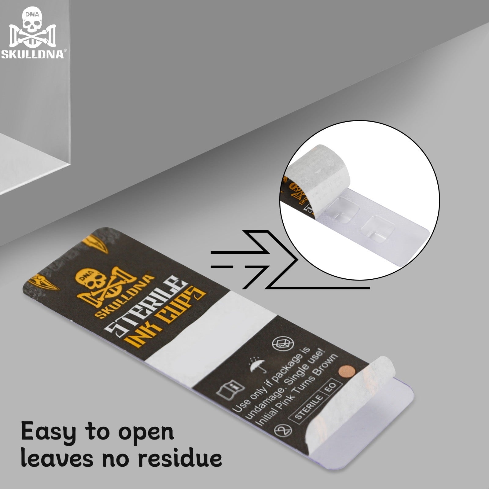 Skulldna Sterile Ink Cup tappini sterili