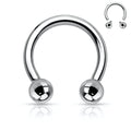 Piercing Septum Sterile 1,2*10 Acciaio 10 pz