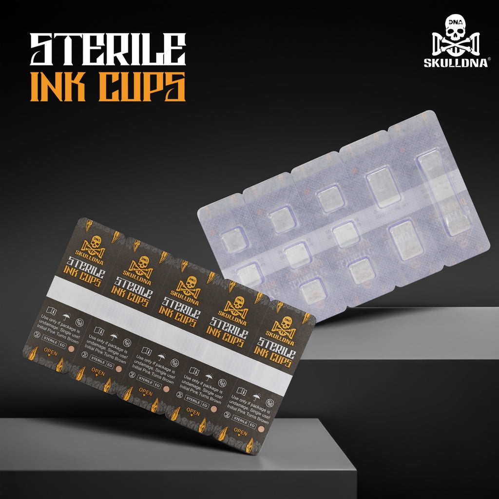 Skulldna Sterile Ink Cup tappini sterili