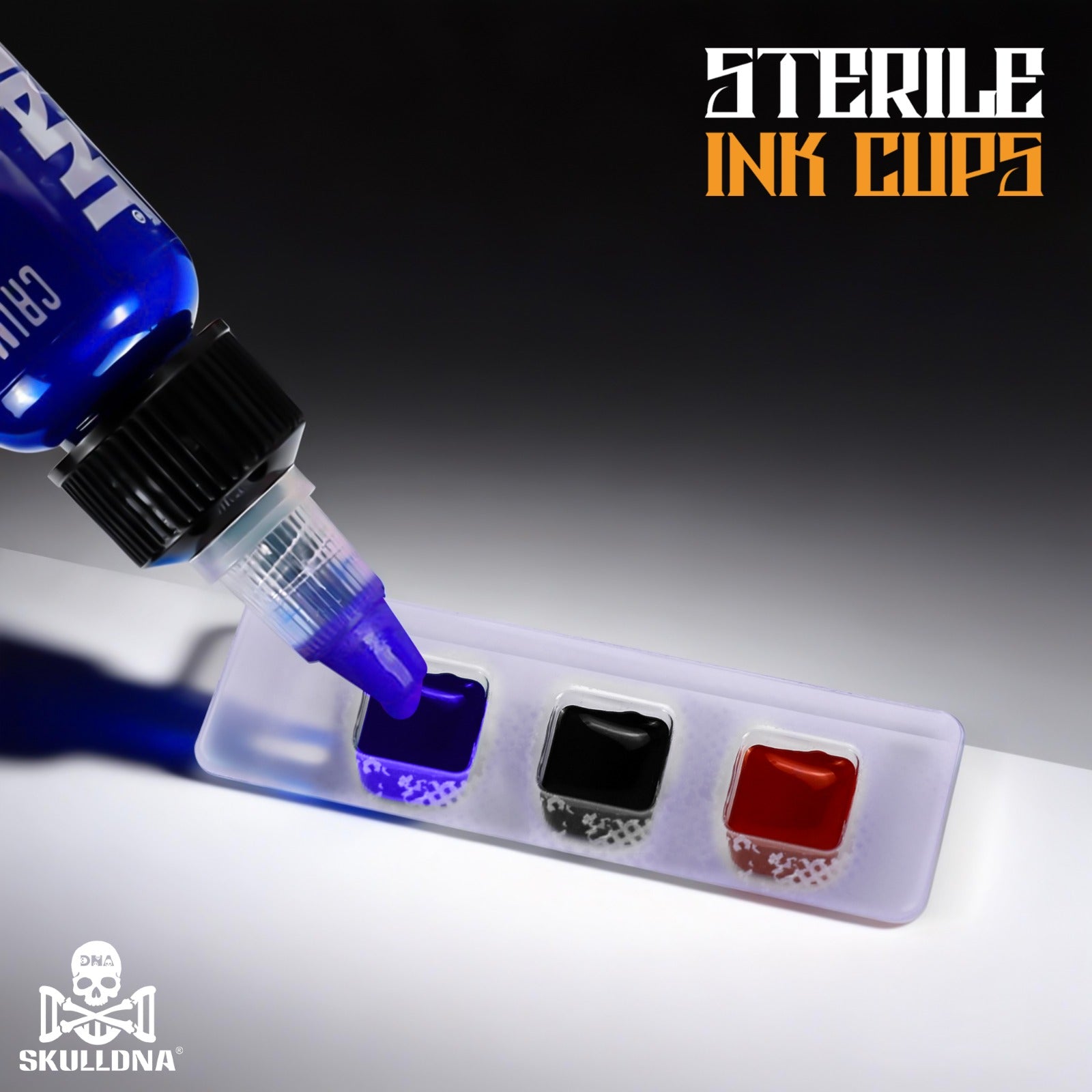 Skulldna Sterile Ink Cup tappini sterili