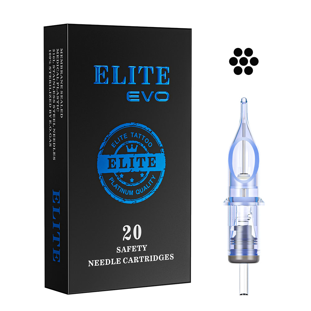 Cartucce Elite Evo BugPin Round Liner 035 Conf 20 pz