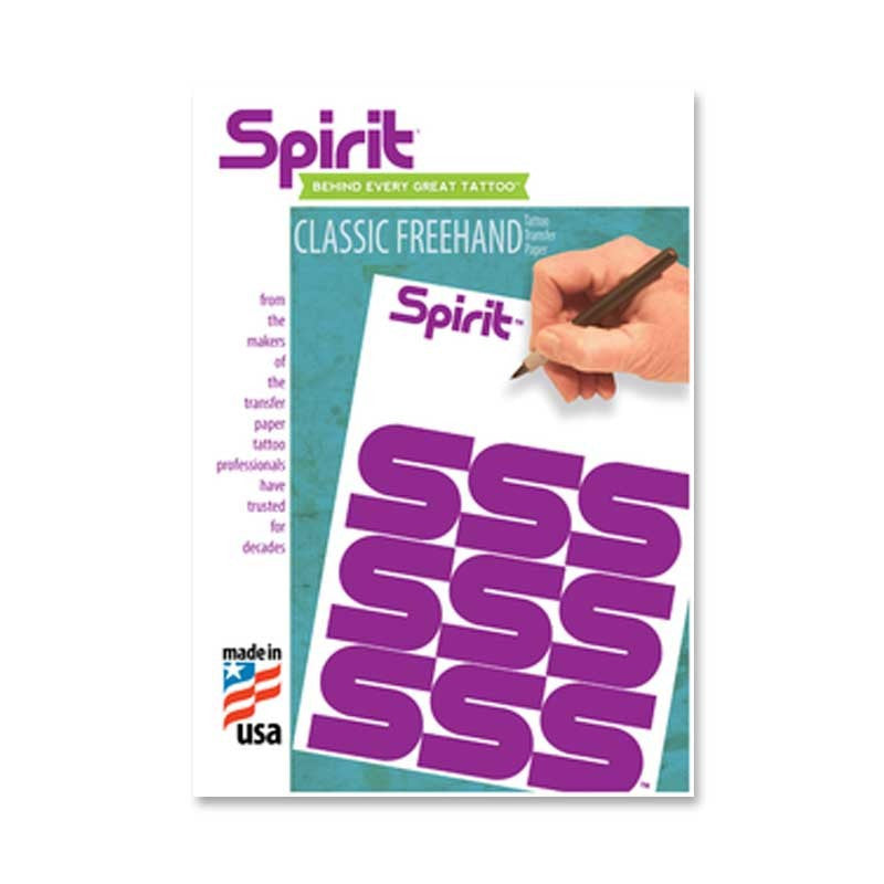 Carta Ectografica Per A Mano  Spirit Classic 10pz