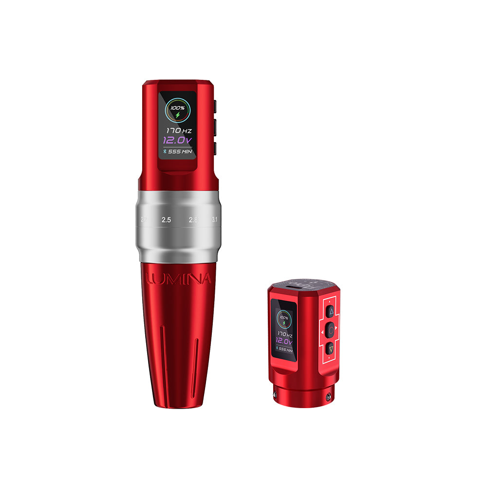 EZ P3 Pro Lumina Wireless con Stroke Regolabile Red