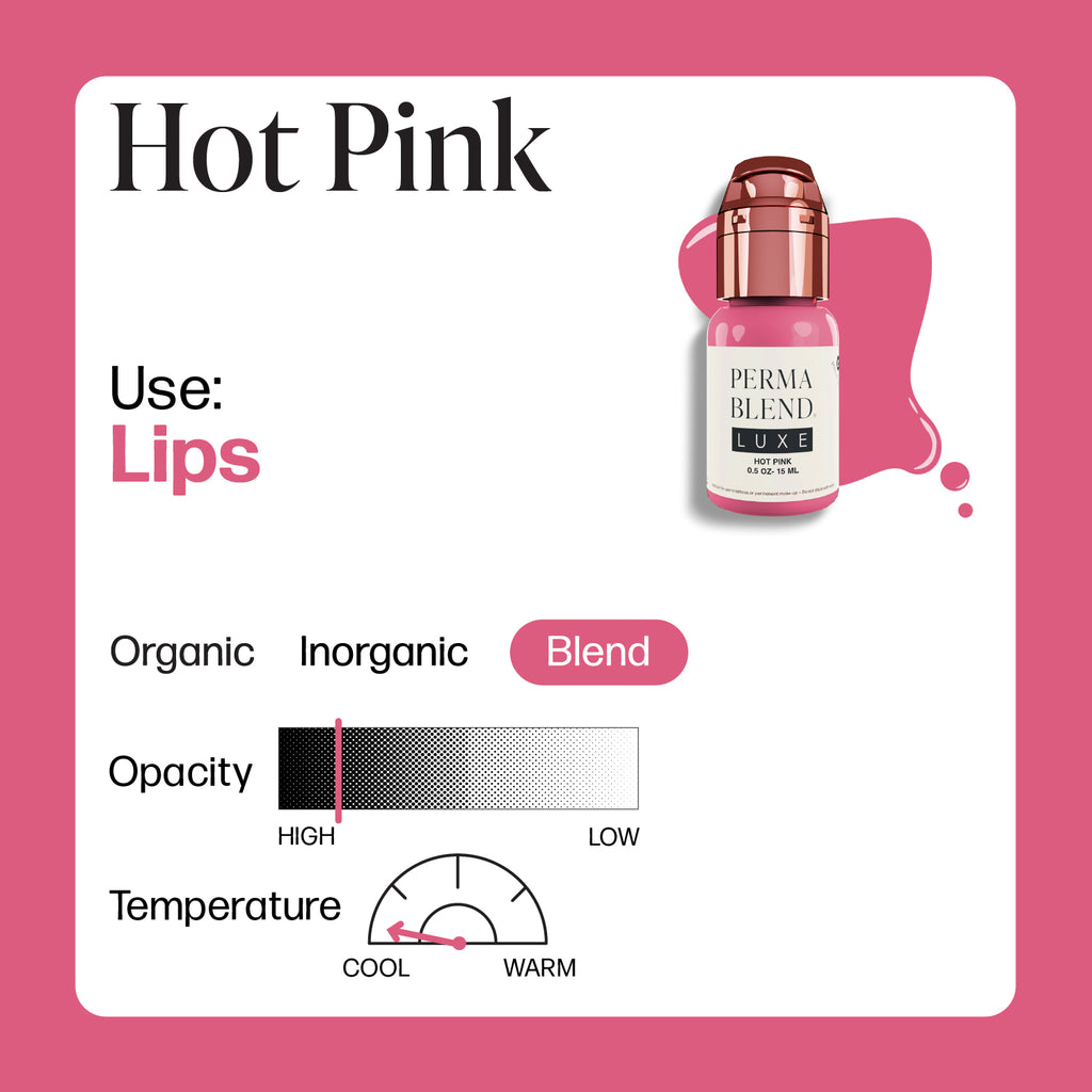 PMU Perma Blend Luxe - Hot Pink 15ml