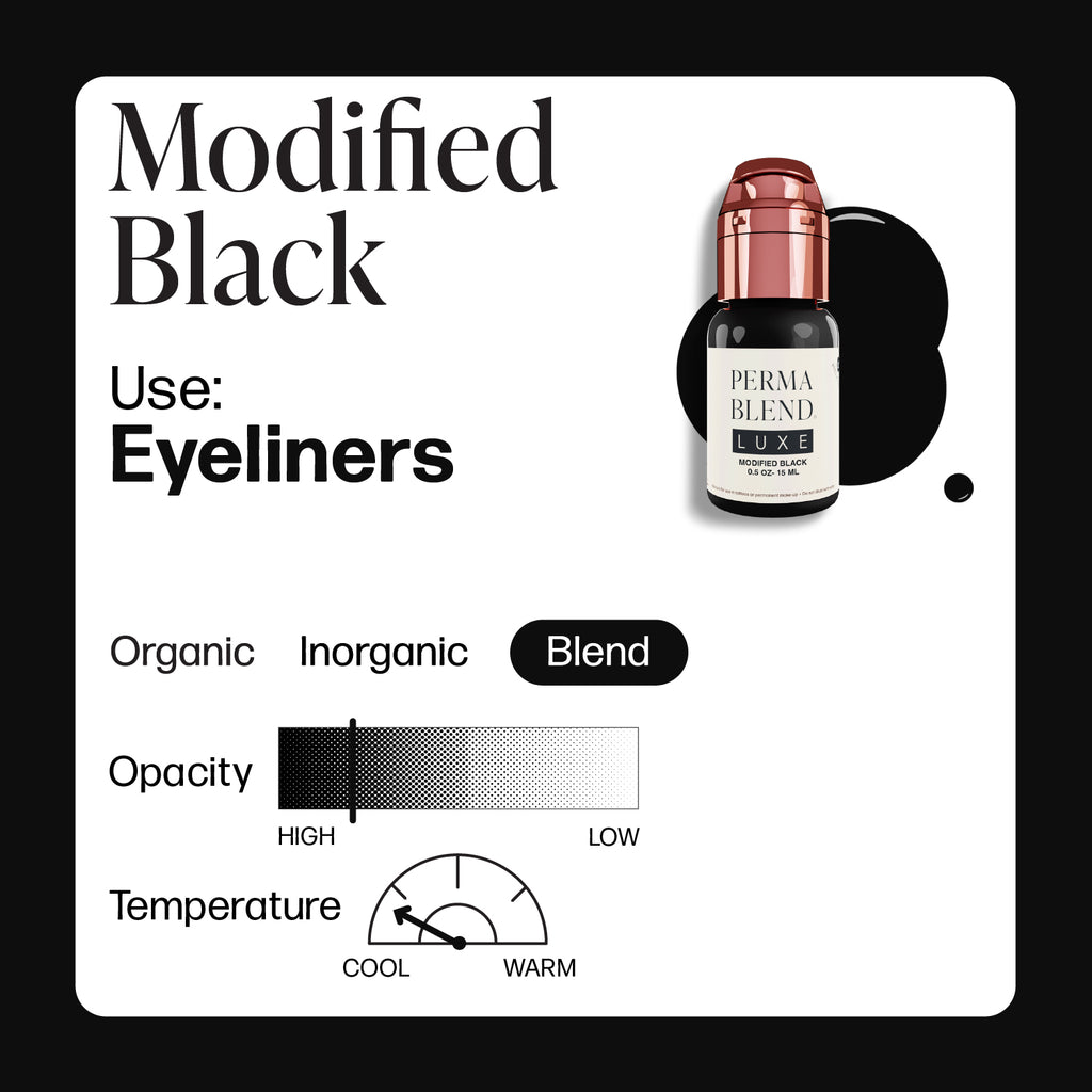 PMU Perma Blend Luxe - Modified Black 15ml