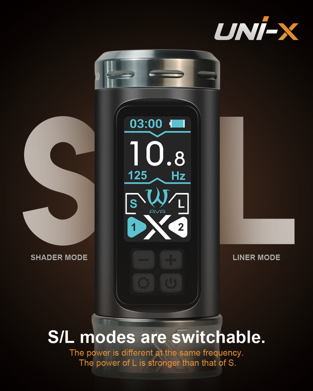 Ava Uni-X Wireless Pen Pink Stroke 4,0 mm x2 Batterie