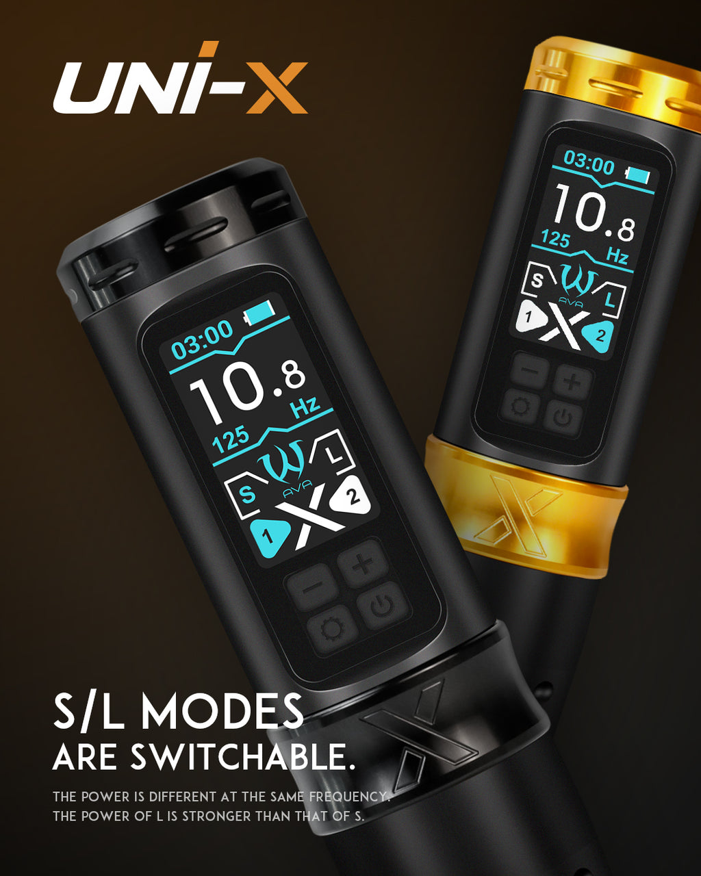 Ava Uni-X Wireless Pen Pink Stroke 4,0 mm x2 Batterie