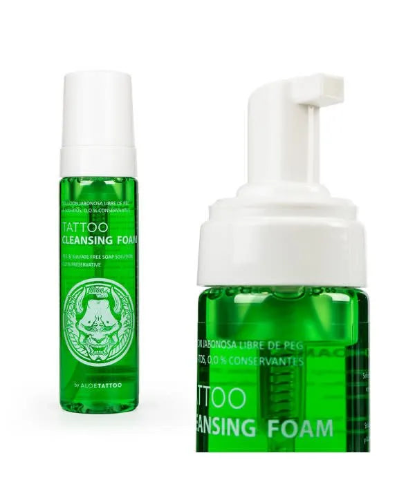 Schiuma Aloe Tattoo Cleansing – 220ml foam