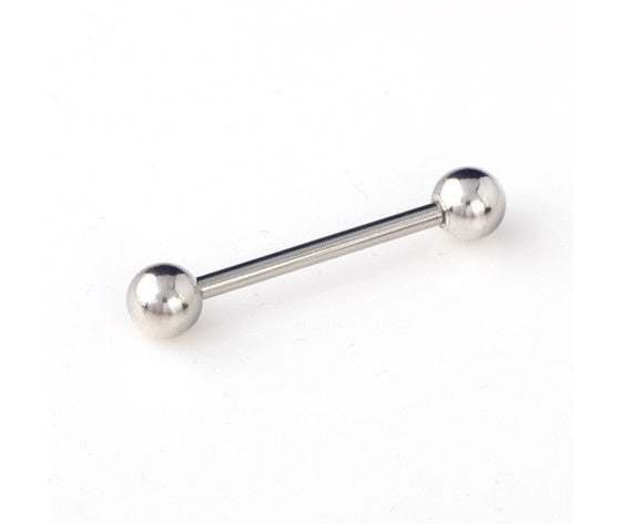 Piercing Barbell Sterile 1,6*18 Acciaio 10 pz