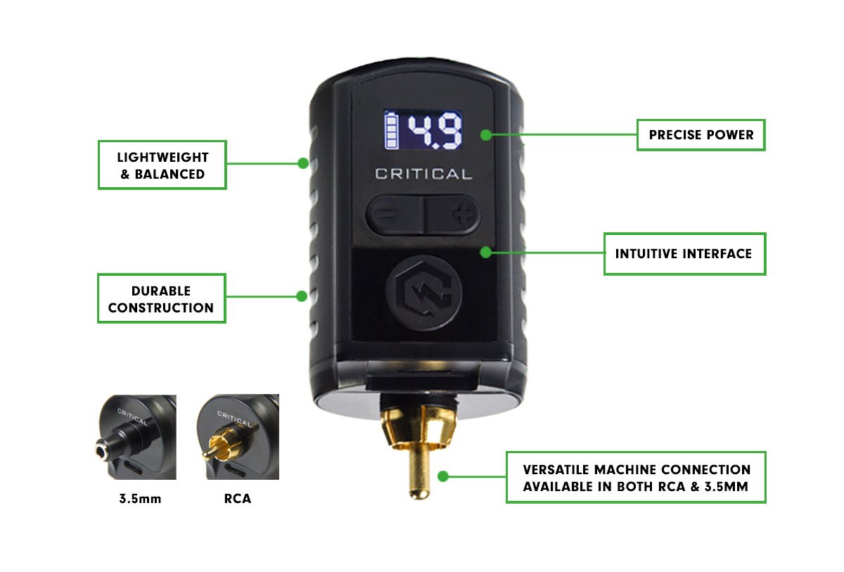 Critical Batteria Universal Rca