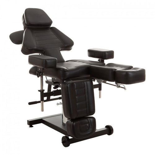 Black ArmChair Poltrona  Per Tattoo Regolabile